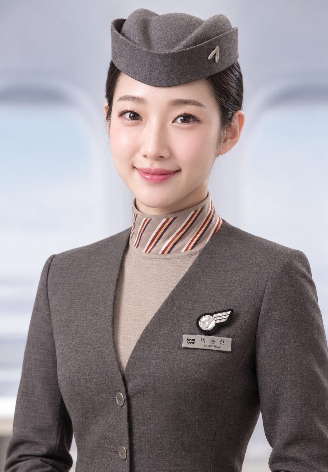 현장 조사 중인 여성 조사관